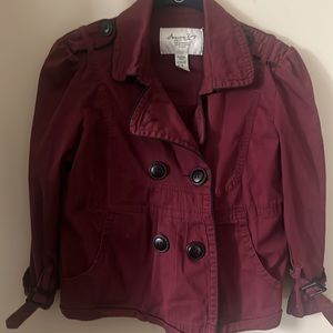 American Rag maroon blazer jacket